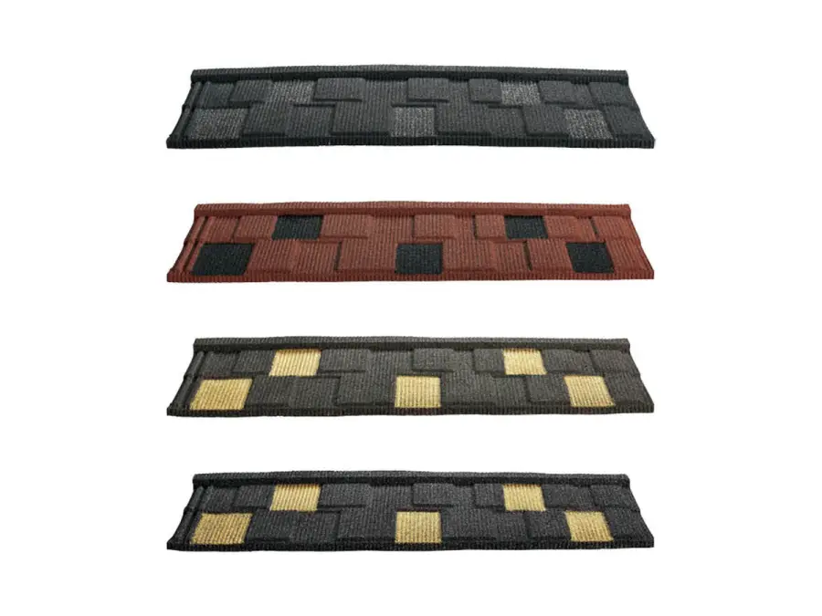 Shingle Tile stone coated metal roof tile